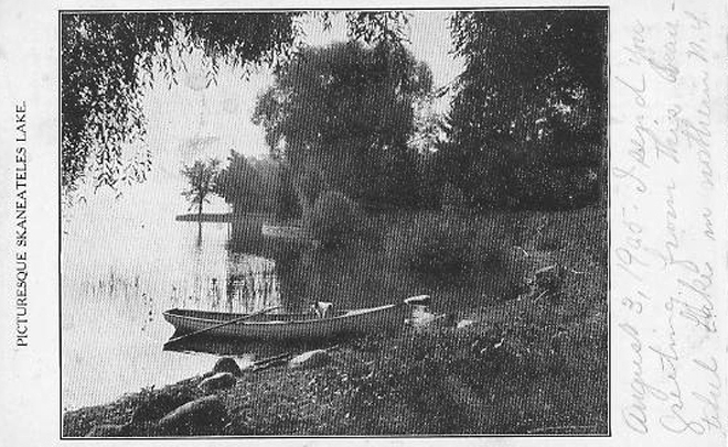 Dog in Boat 1905