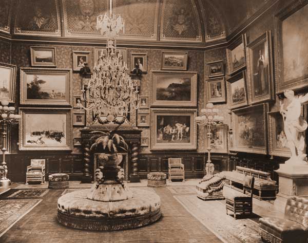 [Art Gallery in the Astor Mansion, 34th Street and 5th Avenue.]